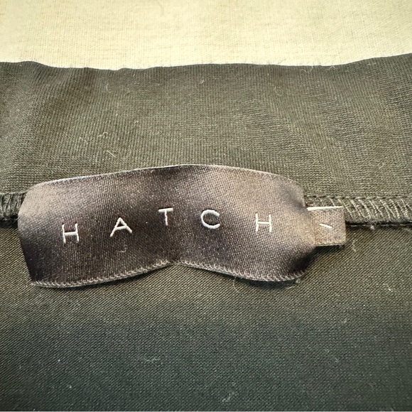 Hatch Maternity 1 Small Black Off Shoulder Blouse Top ~ Night Out Classic - Picture 7 of 8